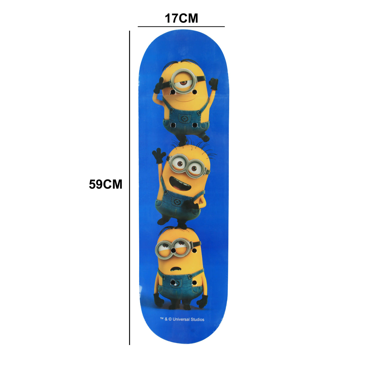 MINION DOUBLE KICK SKATE BOARD