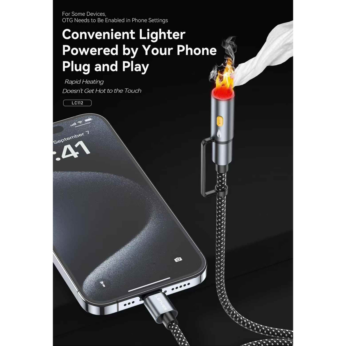 POLAR BURNING LEOPARD 6-IN-1 CABLE