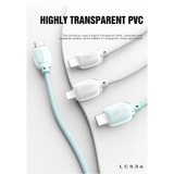 CABLE 1M TYPE-C TO TYPE-C PD (60W)