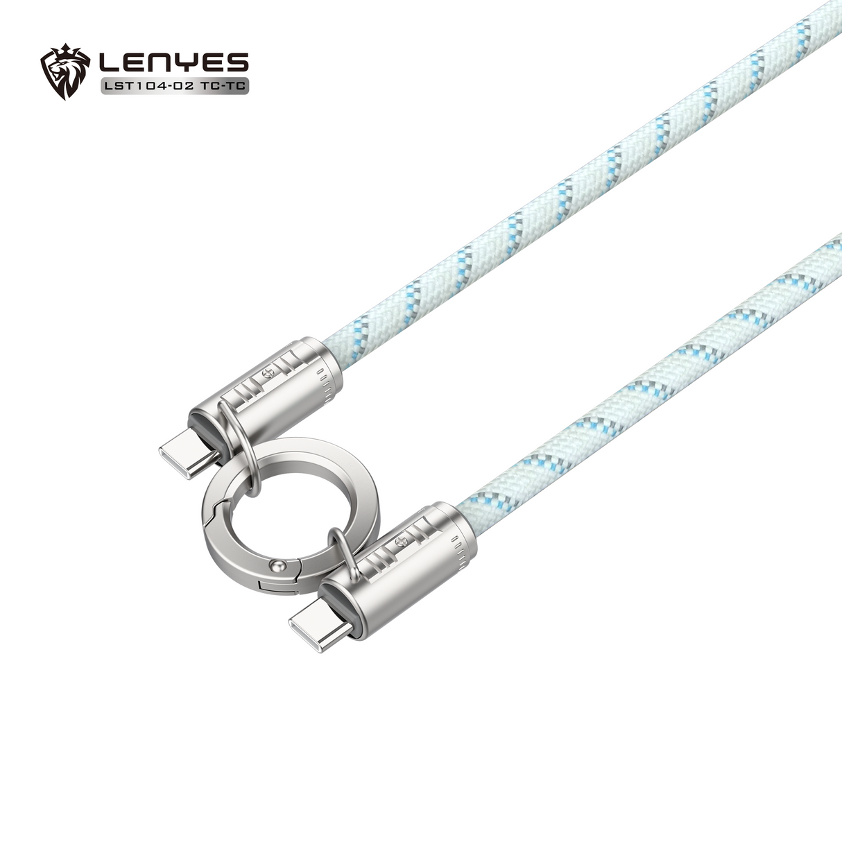 كابل شاحن من نوع TYPE C إلى (60W)TYPE C