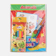 COLOUR PENCIL & BOOK SET