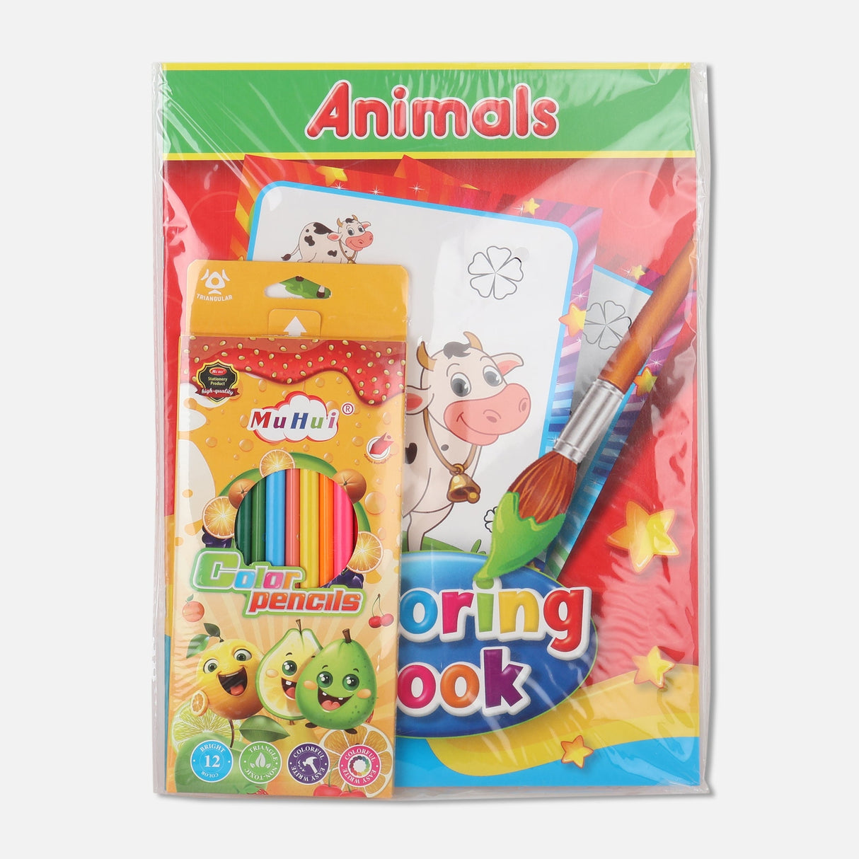 COLOUR PENCIL & BOOK SET