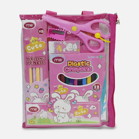 PENCIL & CRAYONS SET