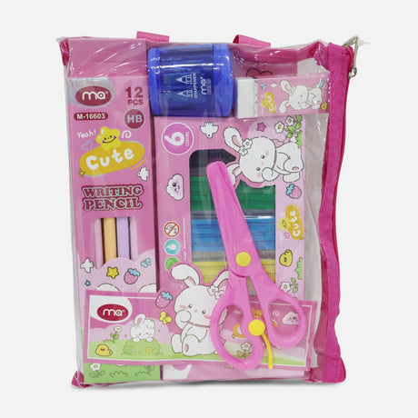 PENCIL & CRAYONS SET