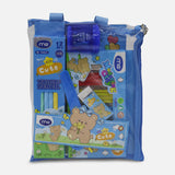 مجموعة أقلام رصاص وأقلام تلوين