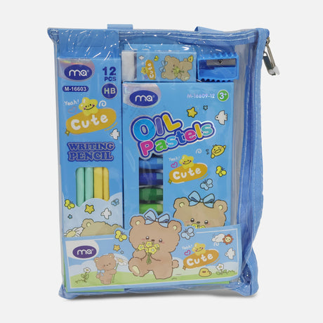 PENCIL & CRAYONS SET