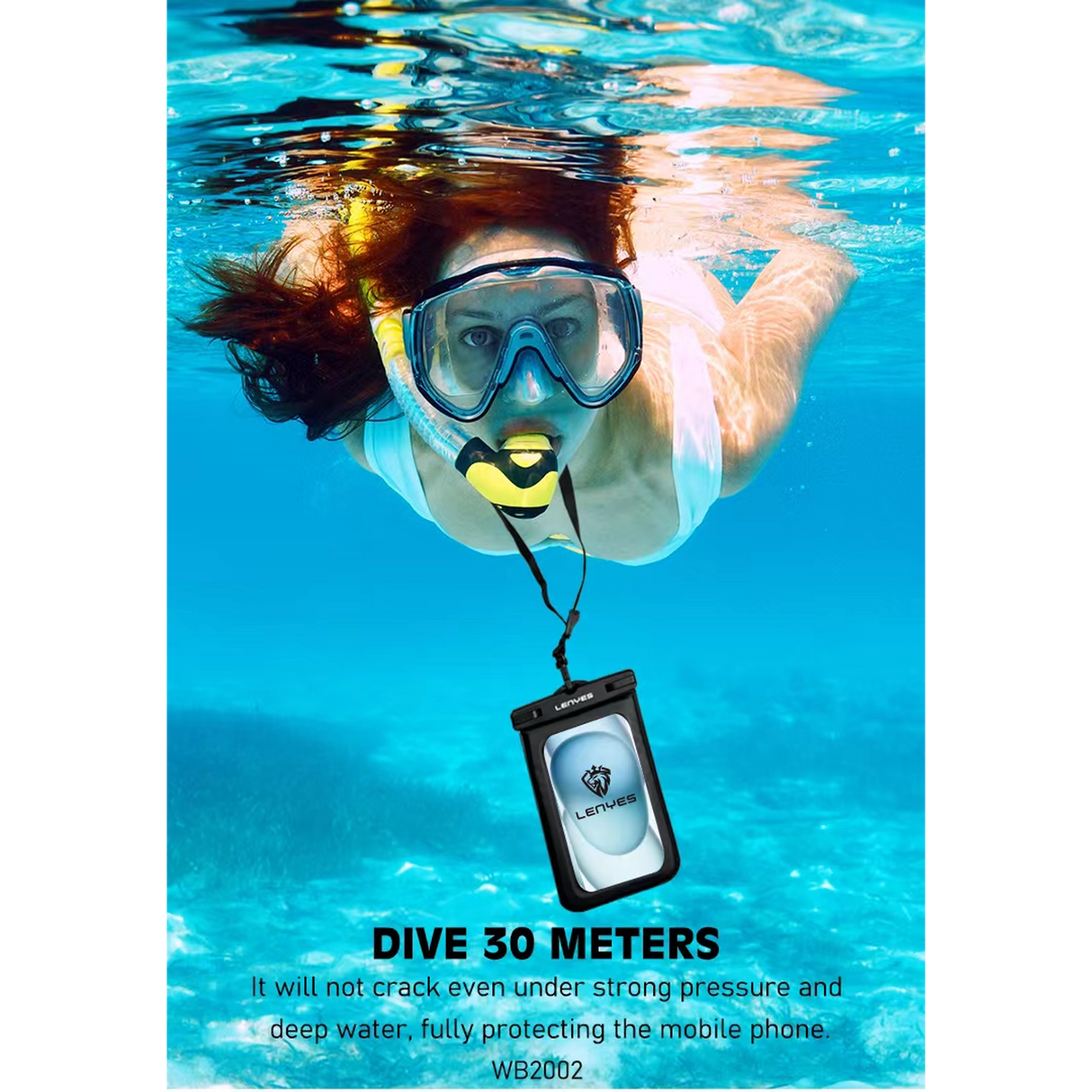 حافظة موبايل آمنة للغوص
