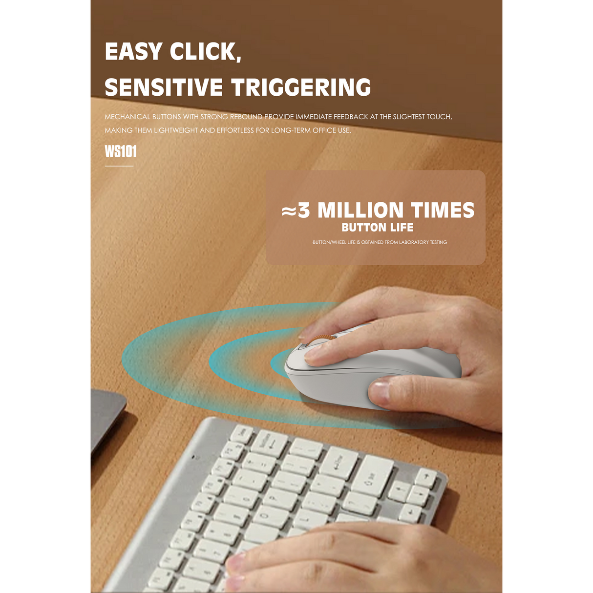 ماوس لاسلكي مريح