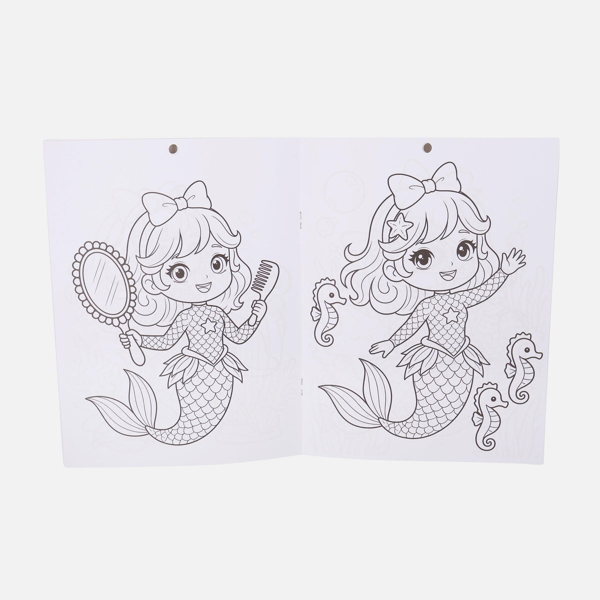 Coloring Book with 12 Color Pencils