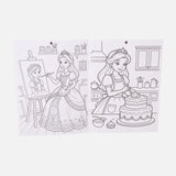 Coloring Book with 12 Color Pencils