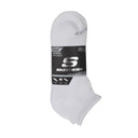 Unisex Terry Quarter Crew Socks 3 Pairs