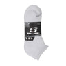 LADIES SOCKS 3 PAIRS QUARTER CREW