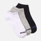 Ladies Non-Terry No Show Socks 3 Pairs