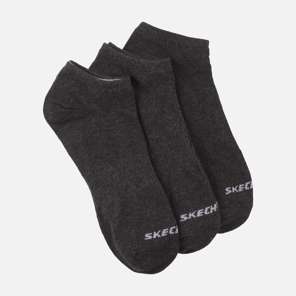 Men Non-Terry No Show Socks 3 Pairs