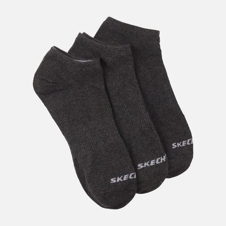 Men Non-Terry No Show Socks 3 Pairs