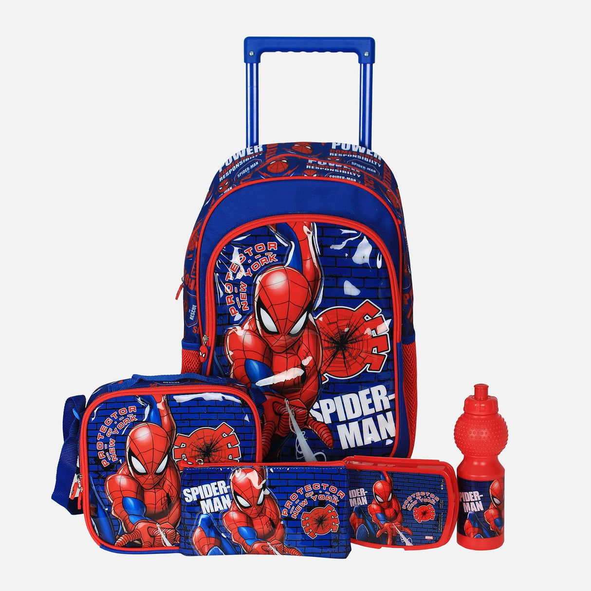 SCHOOL TROLLEY BAG 5 IN 1 SET