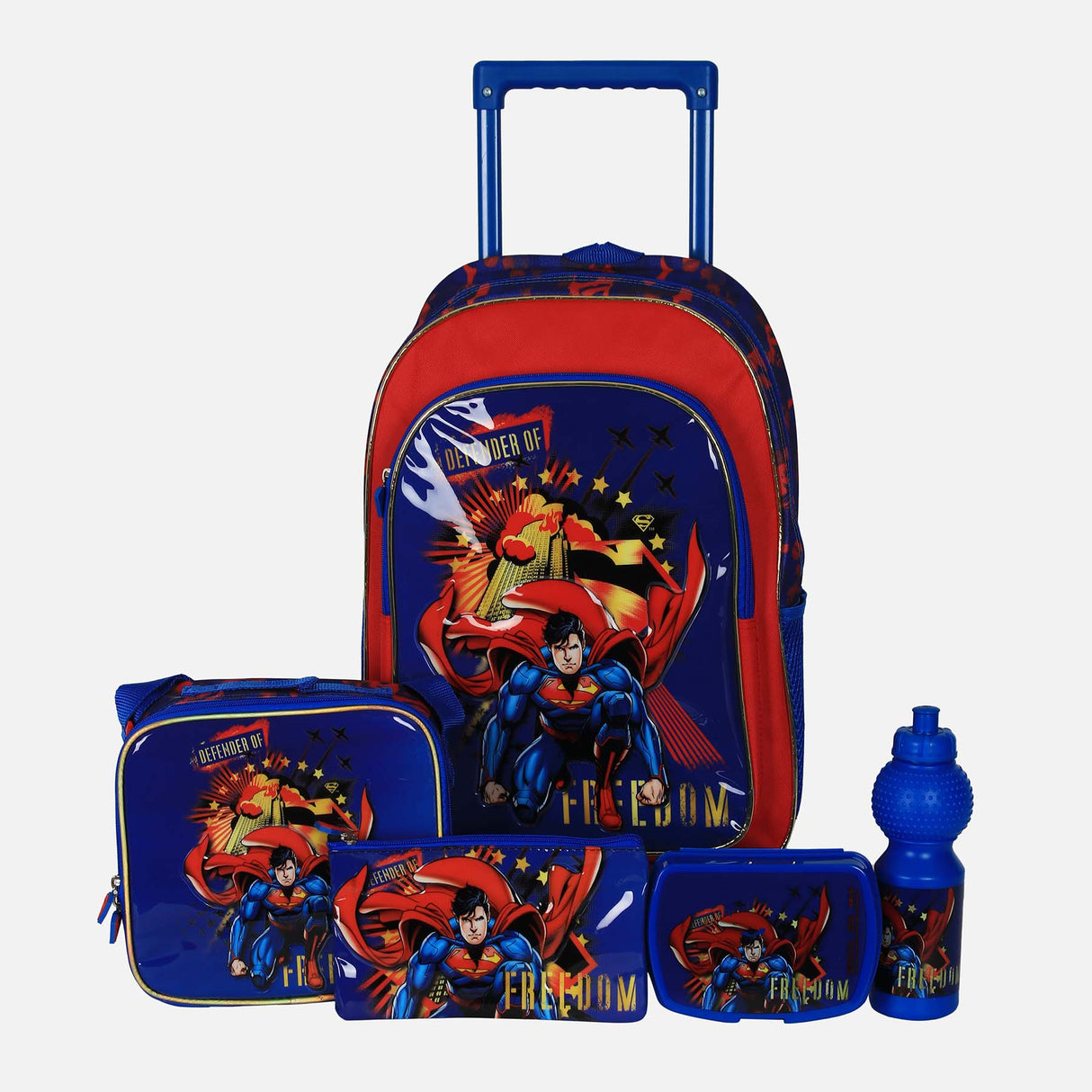 SCHOOL TROLLEY BAG 5 IN 1 SET