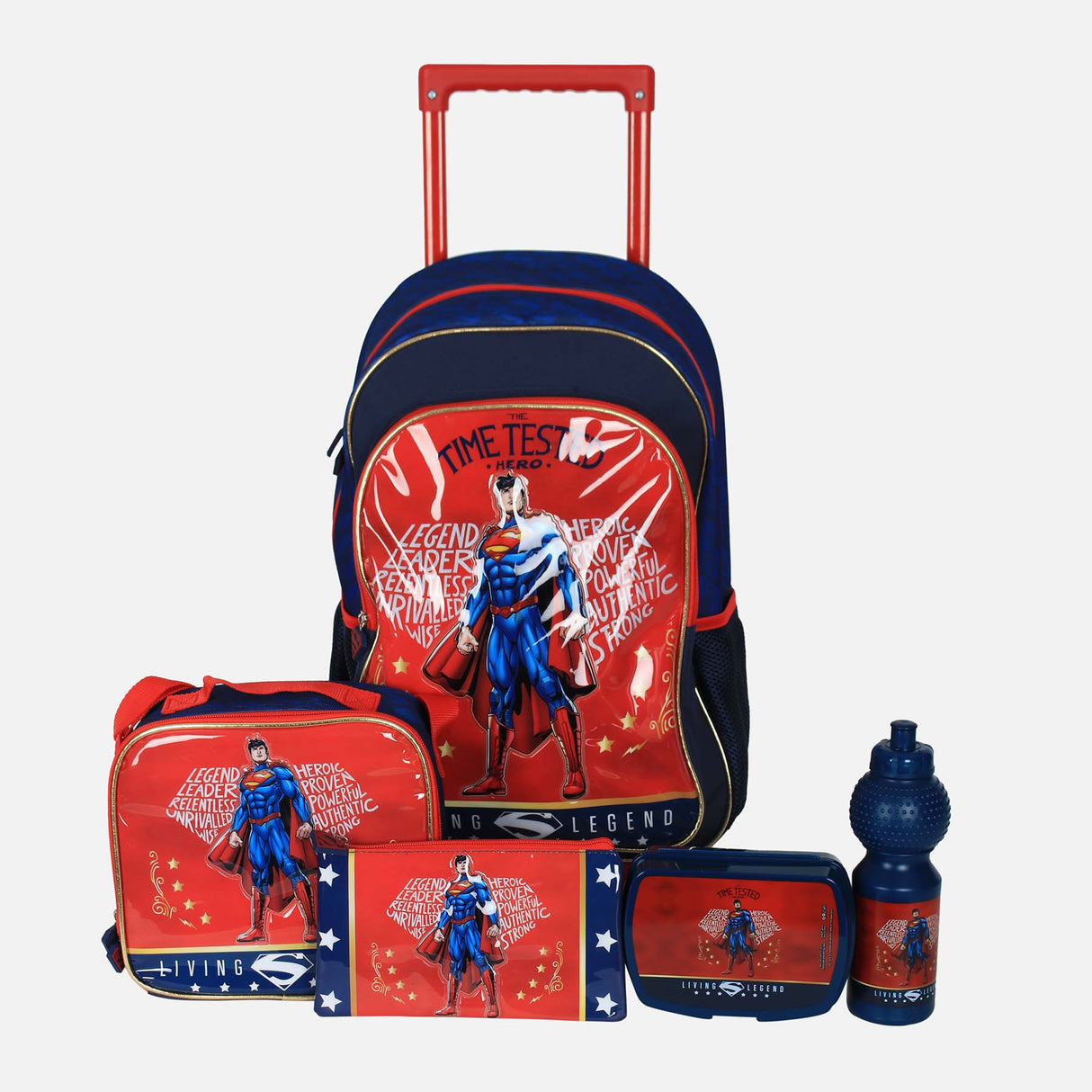 SCHOOL TROLLEY BAG 5 IN 1 SET