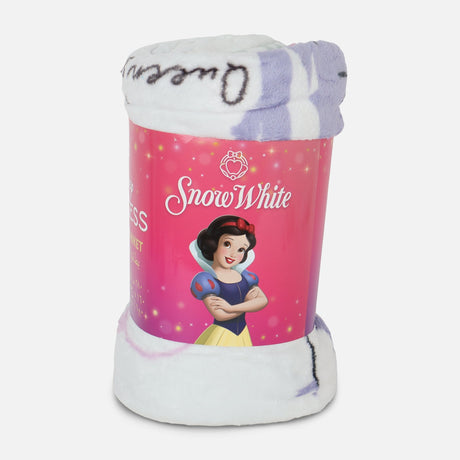 SNOW WHITE  FLANNEL BLANKET 150X200 CM