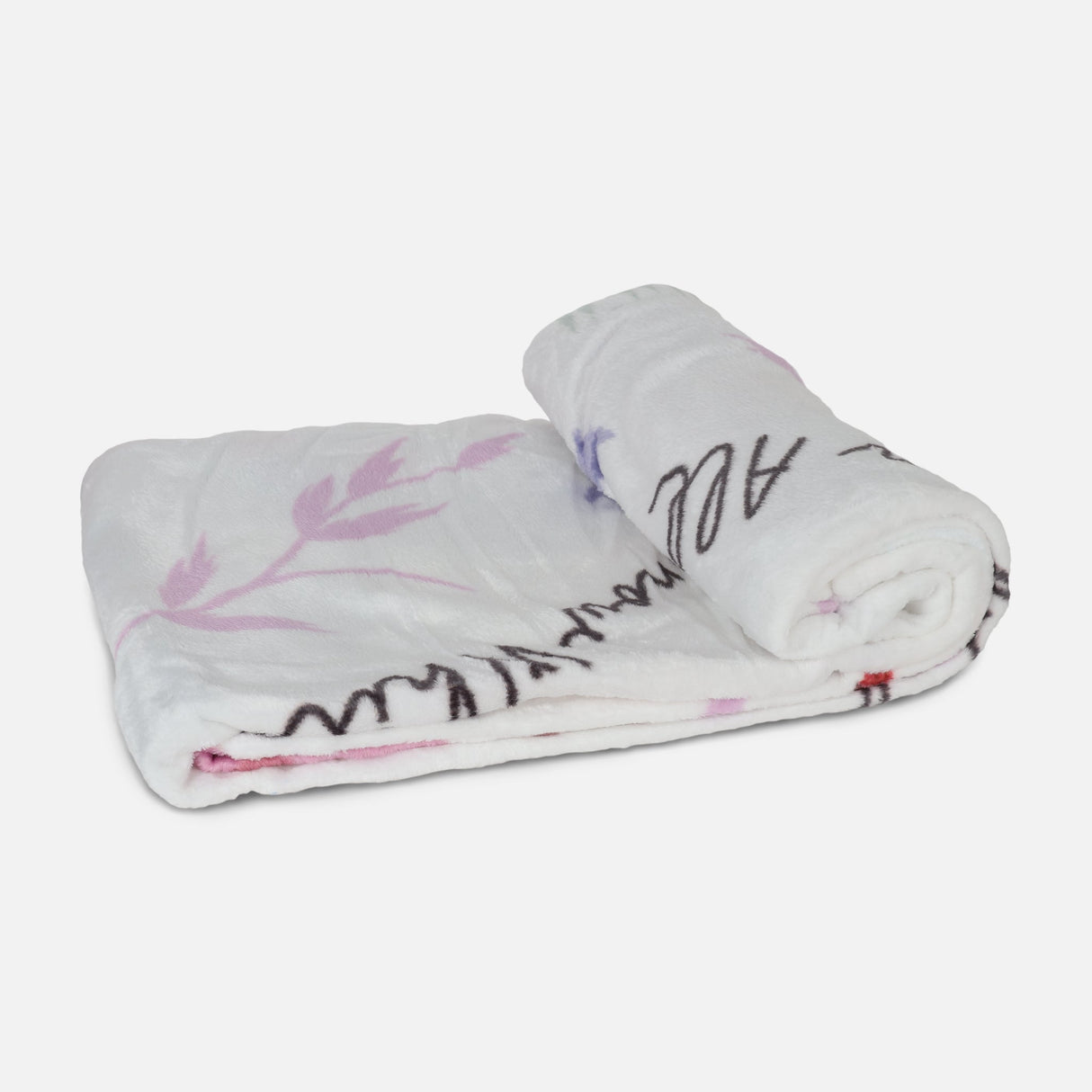 SNOW WHITE  FLANNEL BLANKET 150X200 CM