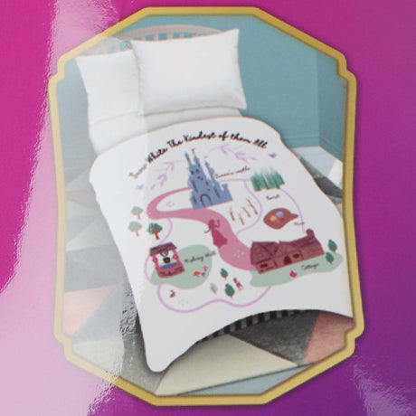 SNOW WHITE  FLANNEL BLANKET 150X200 CM