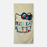 GIRLS HELLO KITTY BEACH TOWEL