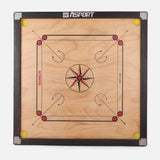 لعبة لوح الكيرم مقاسCB-30 (30X30X1_5 انش) 