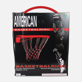 Basketbalring With Spring Net