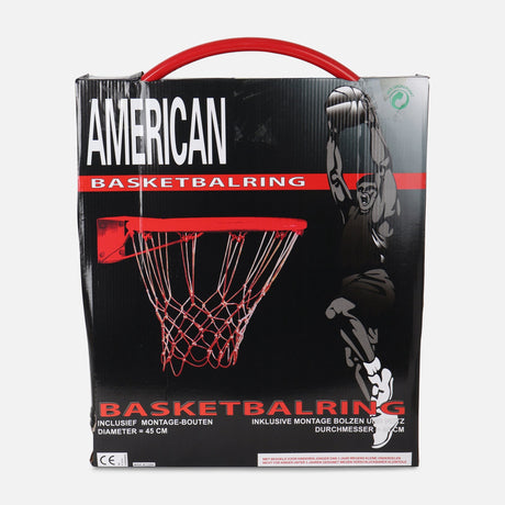 Basketbalring With Spring Net