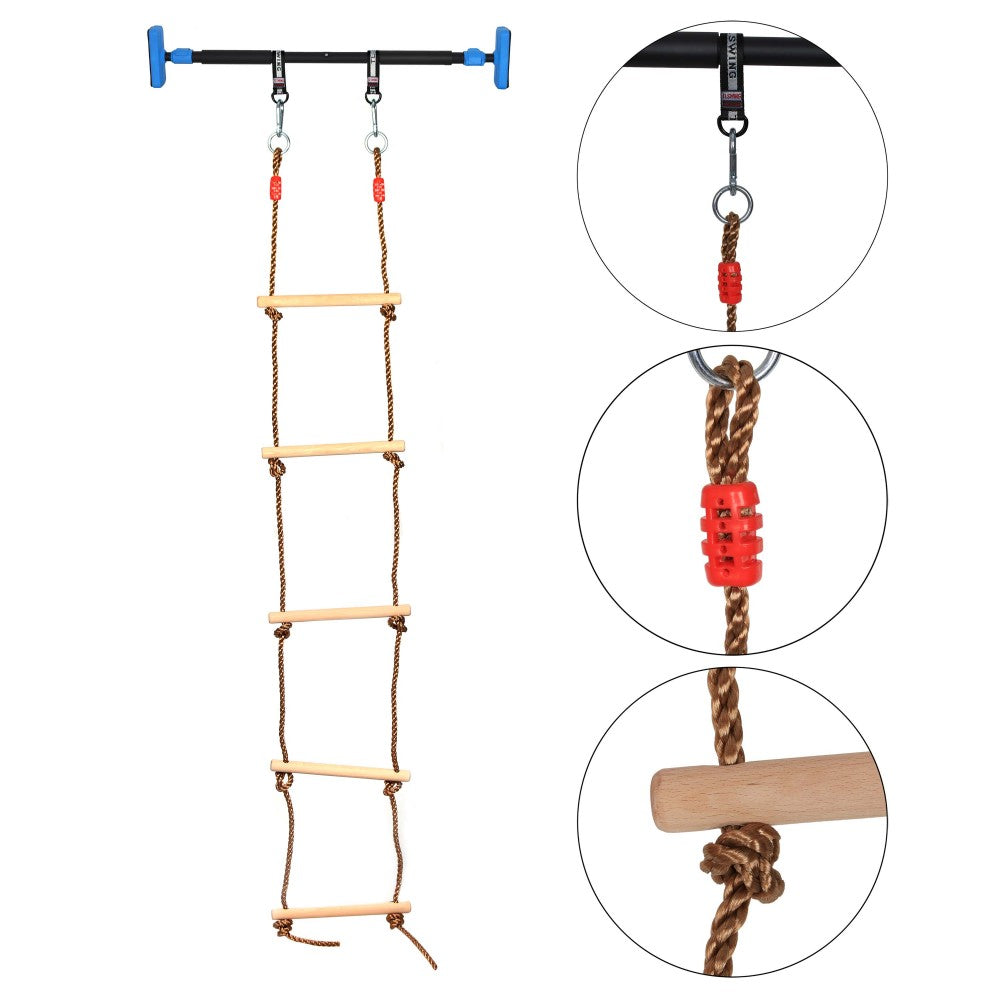 INDOOR SWING CLIMB SET