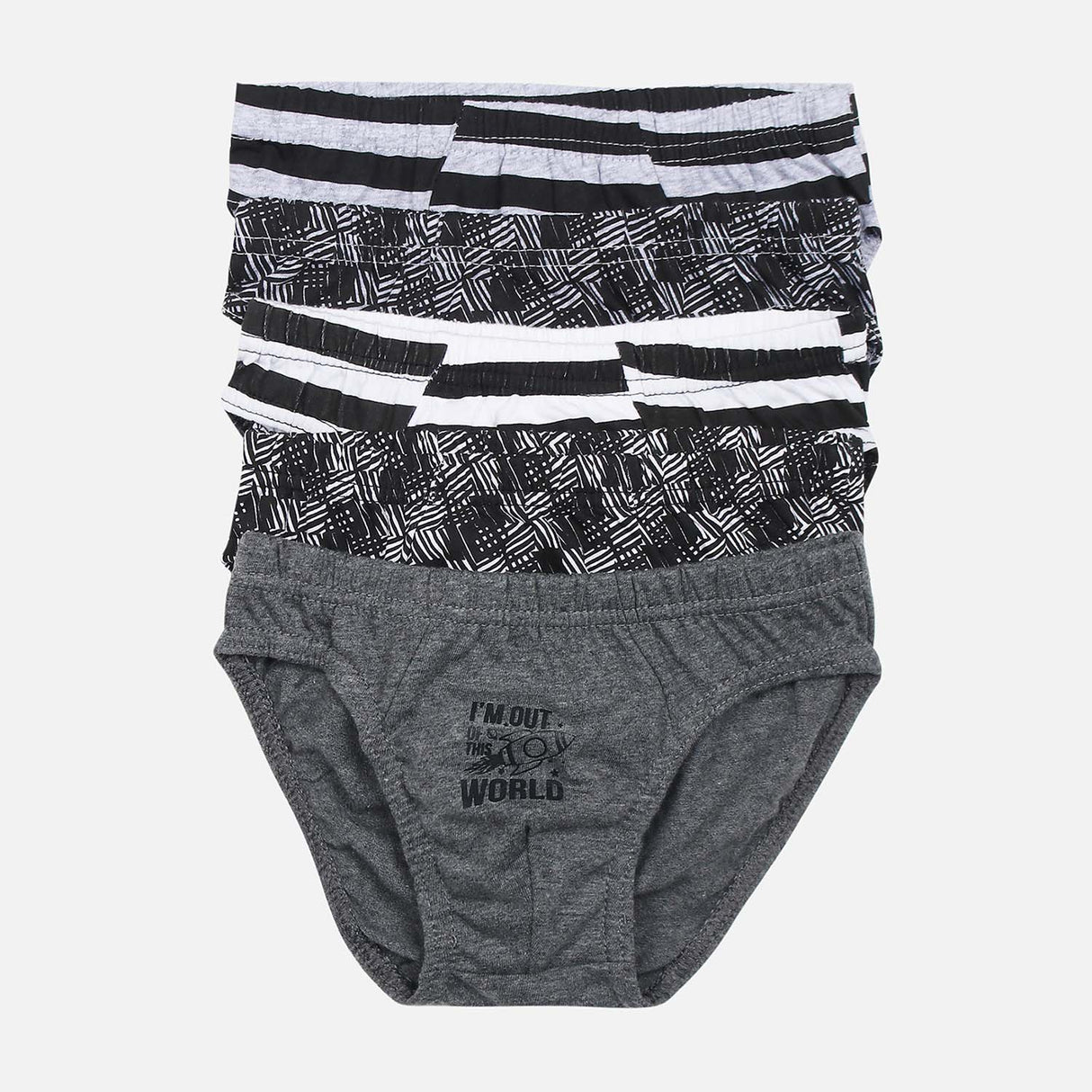 BOYS BASIC BRIEF 5 PIECES SET