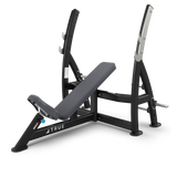 XFW7200-19 TRUE INCLINE BENCH W/PLATE HOLDER CHARCOAL