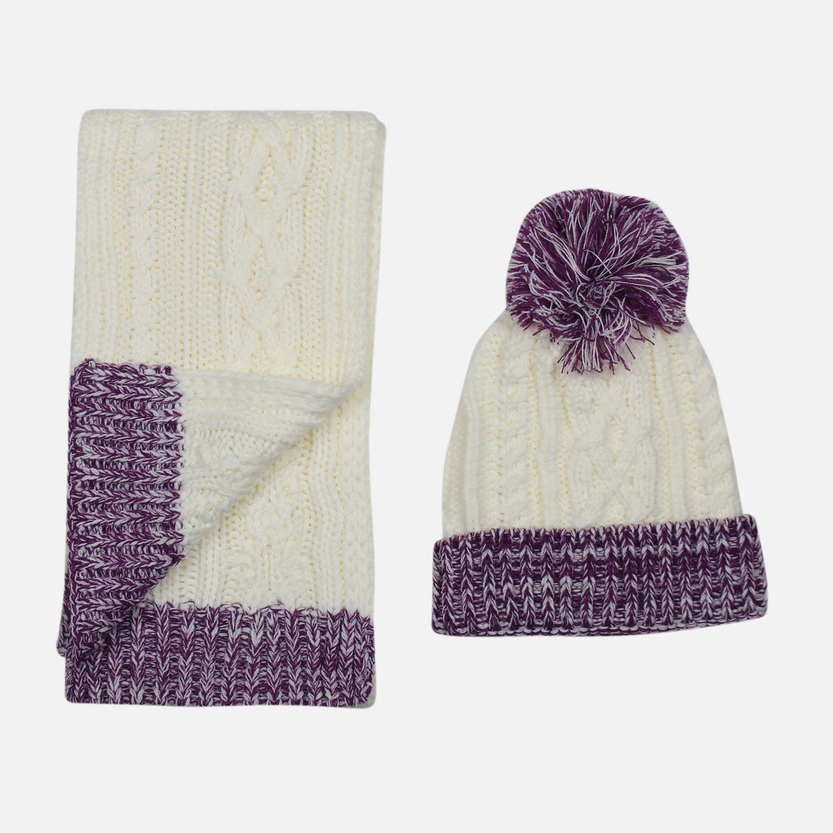 GIRLS FASHION CAP & SCARF