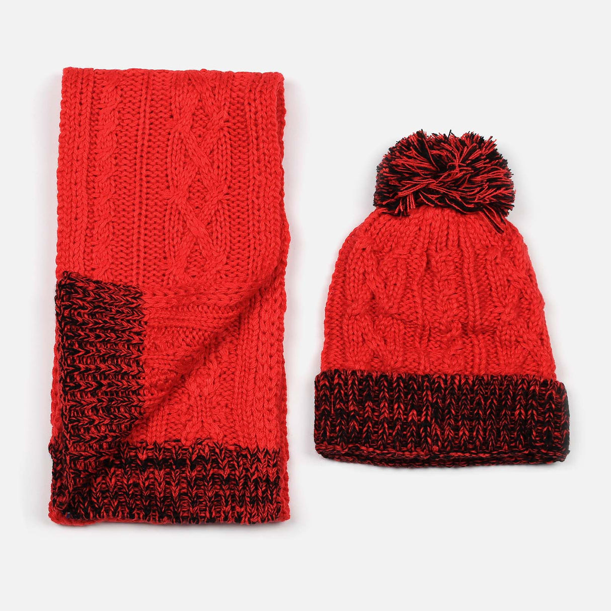 GIRLS FASHION CAP & SCARF