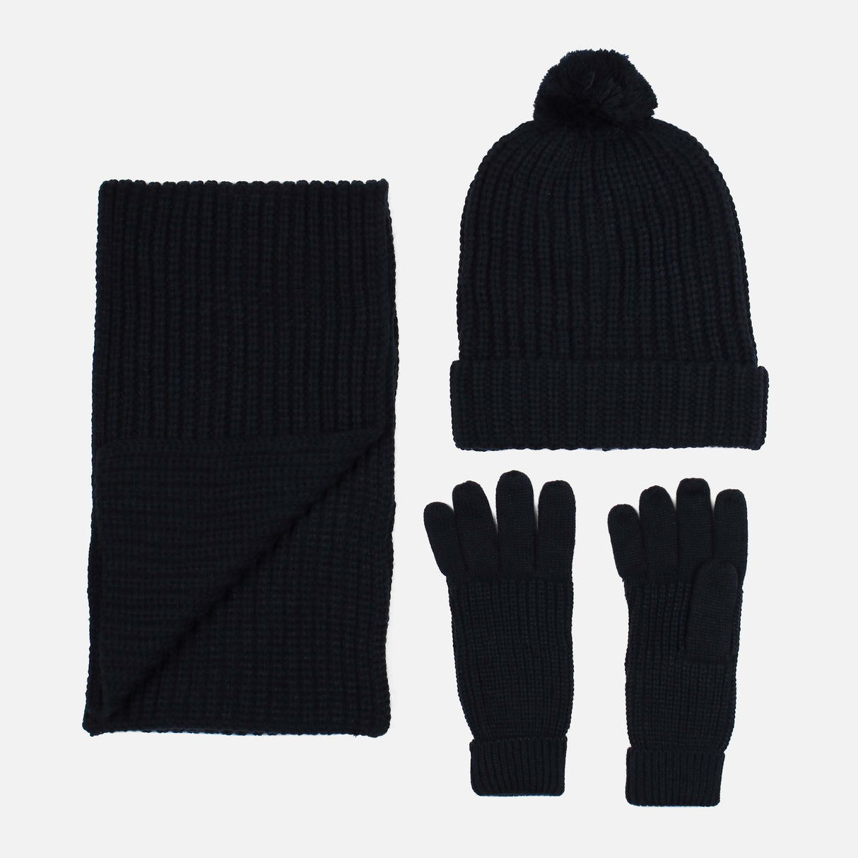 LADIES FASHION SCARF & CAP & GLOVES