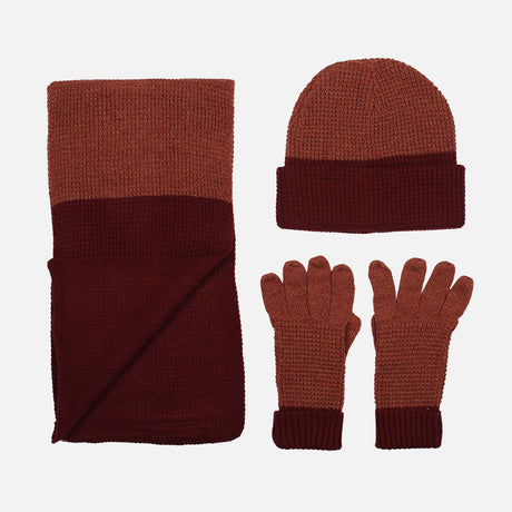 MEN CAP,SCARF AND GLOVES SET