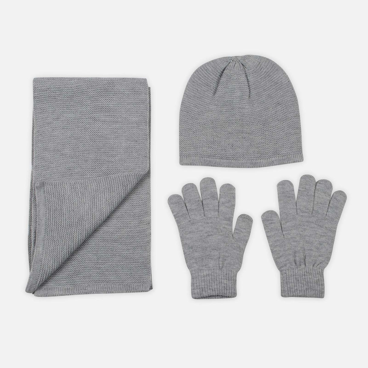 GIRLS SCHOOL SCARF & CAP & GLOVES