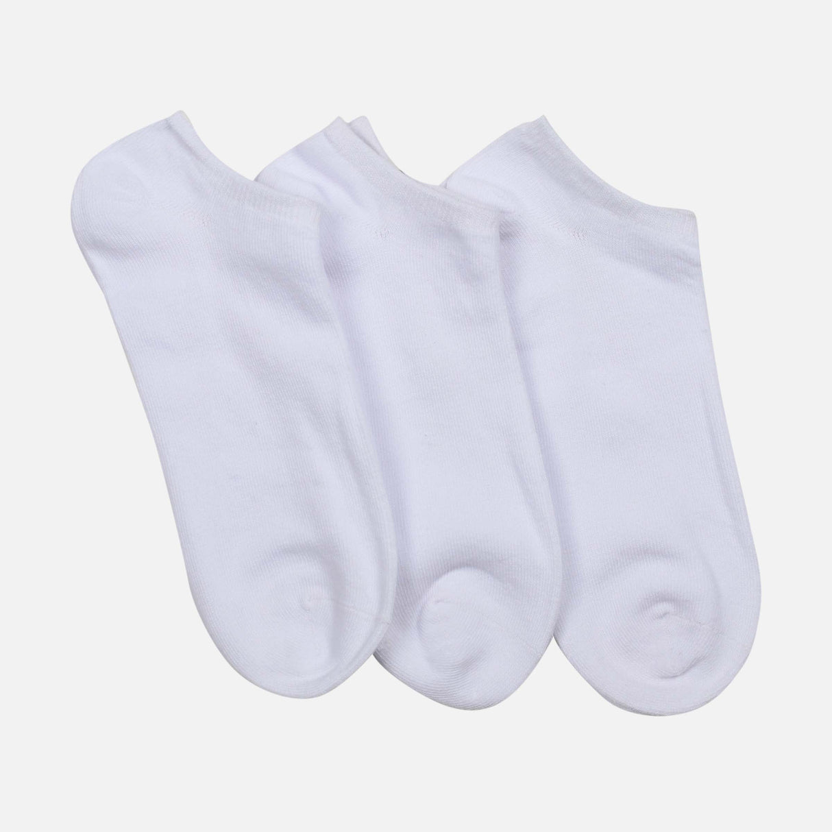 LADIES SCHOOL NO SHOW SOCKS 3PRS