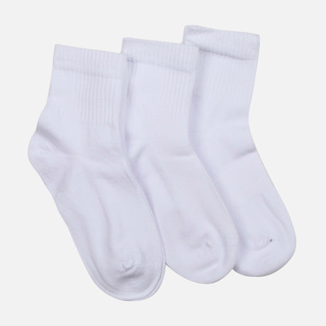 UNISEX SCHOOL QUARTER SOCK 3PRS