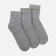 LADIESY SCHOOL QUARTER SOCKS 3PRS