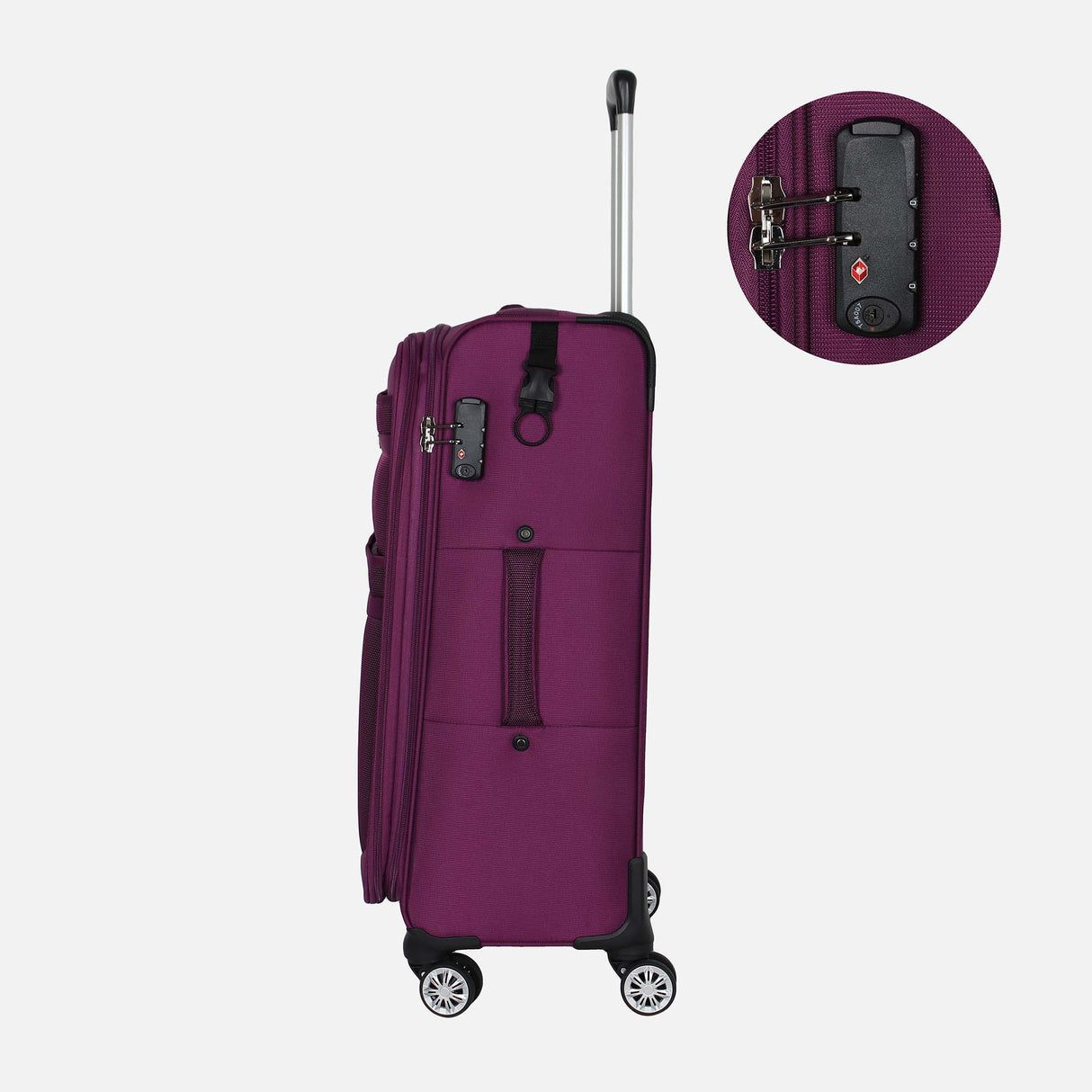 SOFT CASE LUGGAGE WITH TSA LOCK