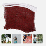 BADMINTON NET DARK BROWN