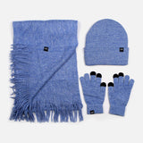 LADIES CAP, SCARF & GLOVES SET