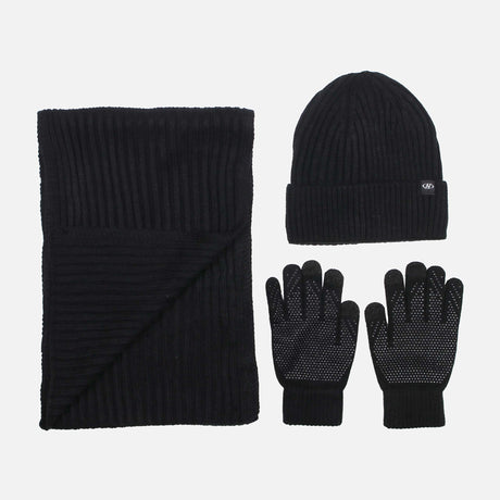 MEN CAP, SCARF AND GLOVES SET