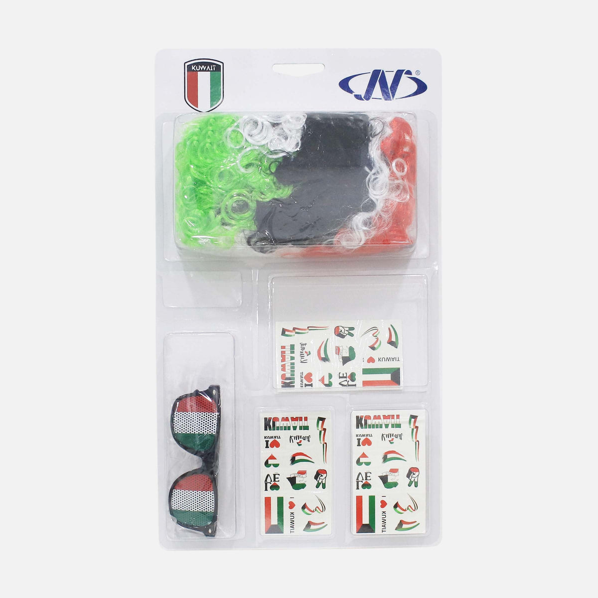 Kuwait Cheer Accessory Set – Al Nasser