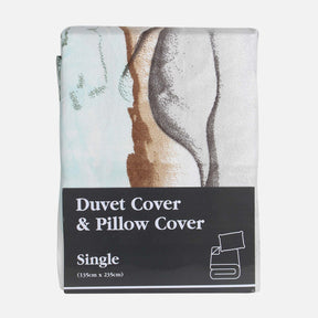 DUVET WITH PILLOW COVER  (135X235 CM)