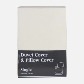 DUVET WITH PILLOW COVER  (135X235 CM)