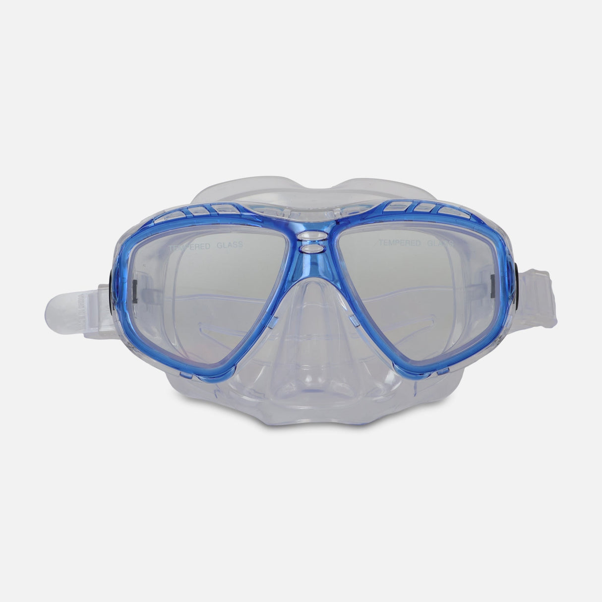 PVC SWIM MASK TEMPERED GLASSM PVC MASK & STRAP (+12Y)