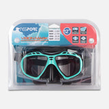 PVC SWIM MASK TEMPERED GLASSM PVC MASK & STRAP (+12Y)