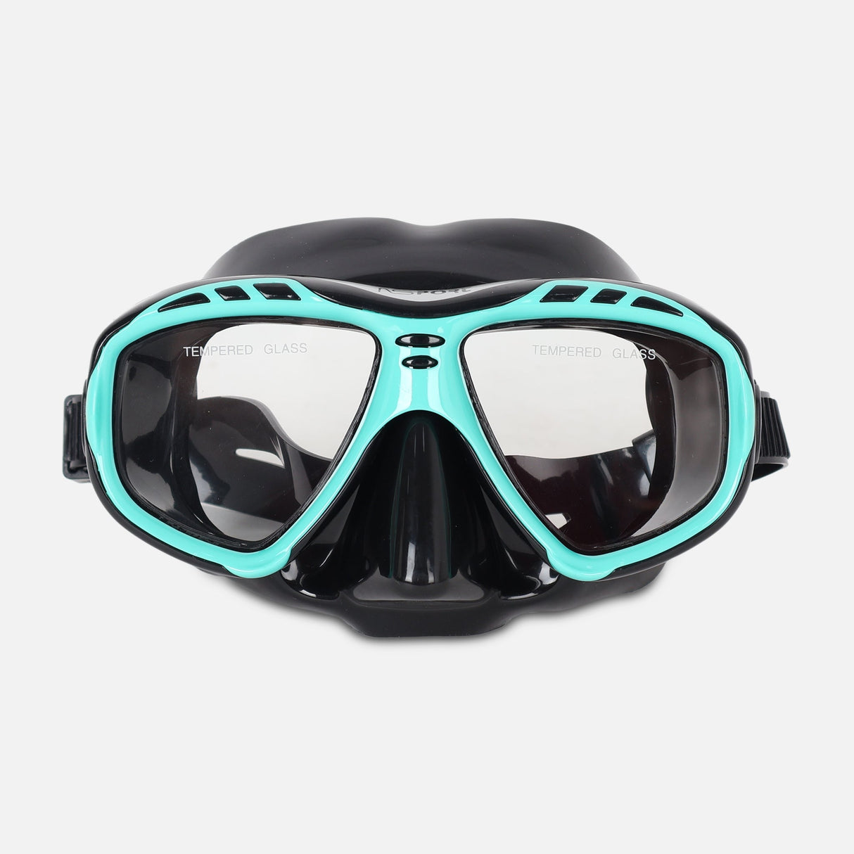 PVC SWIM MASK TEMPERED GLASSM PVC MASK & STRAP (+12Y)